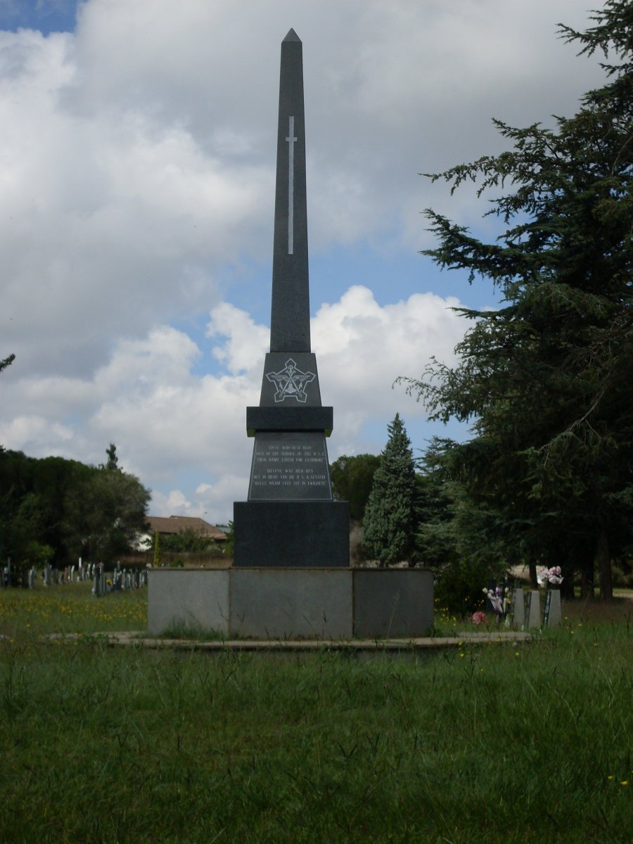 4. In memory of those who died for SA