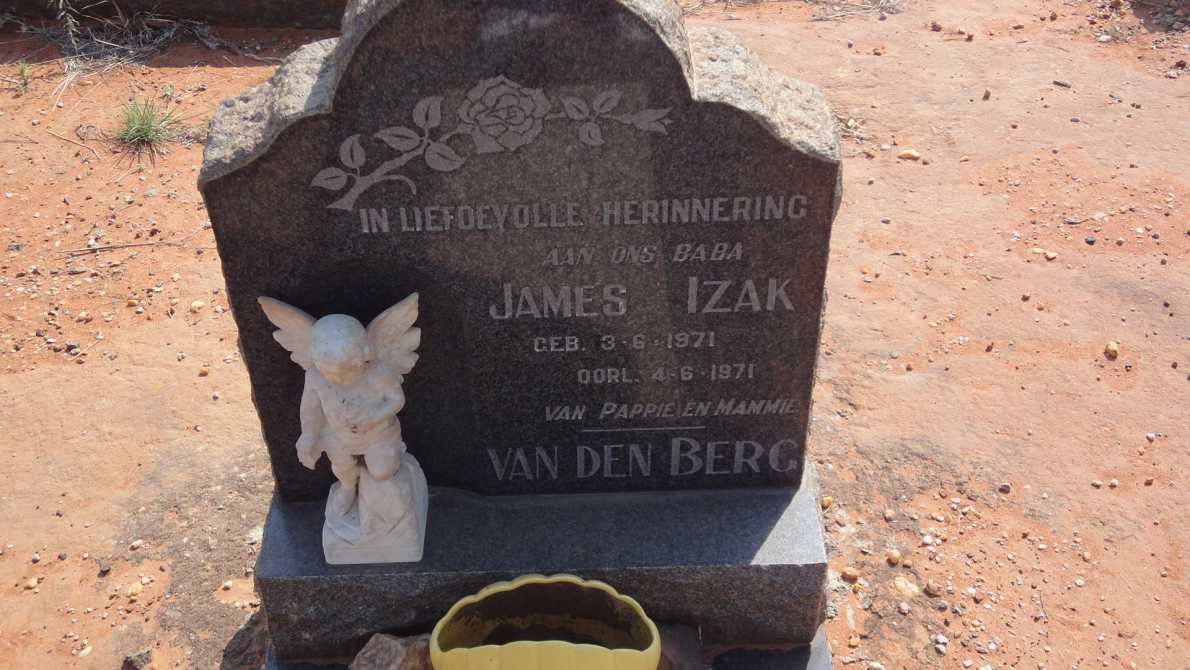 BERG James Izak, van den 1971-1971