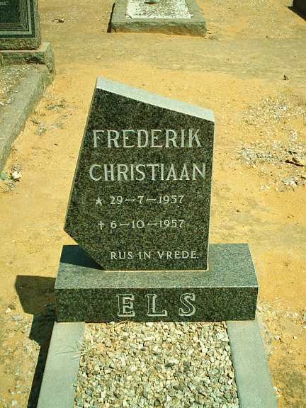 ELS Frederik Christiaan 1957-1957