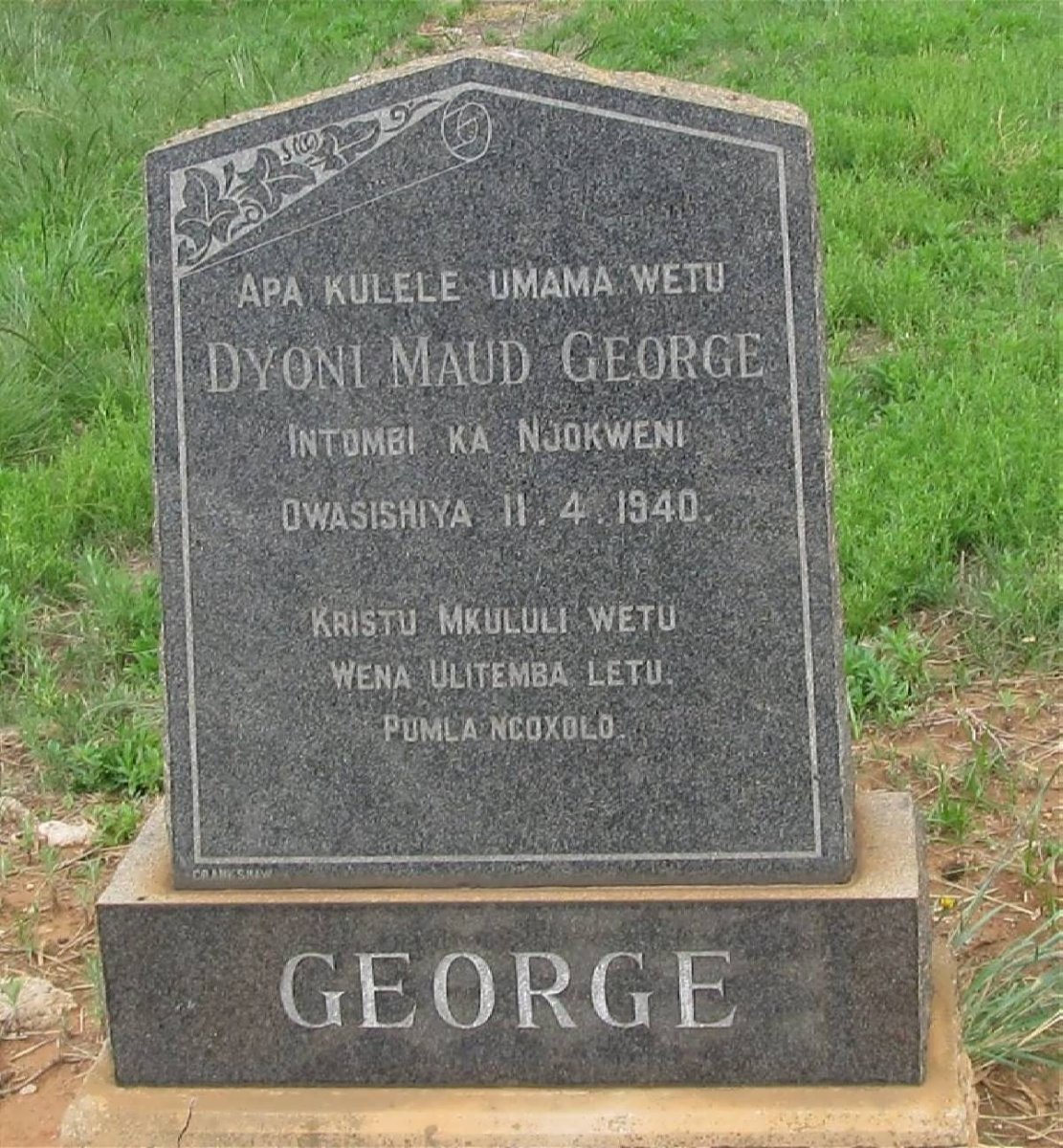 GEORGE Dyoni Maud -1940