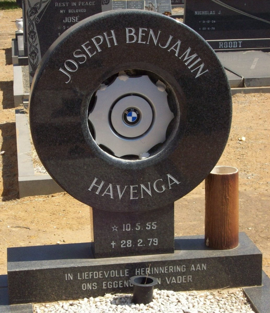 HAVENGA Joseph Benjamin 1955-1979