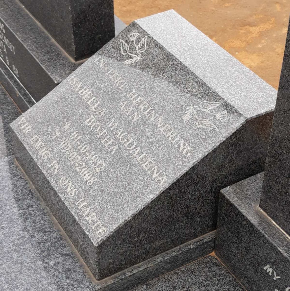 BOTHA Vivian 1936-1988 &amp; Isabella Magdalena 1932-2008 :: KLEIN Johan Ludwich 1922-1969