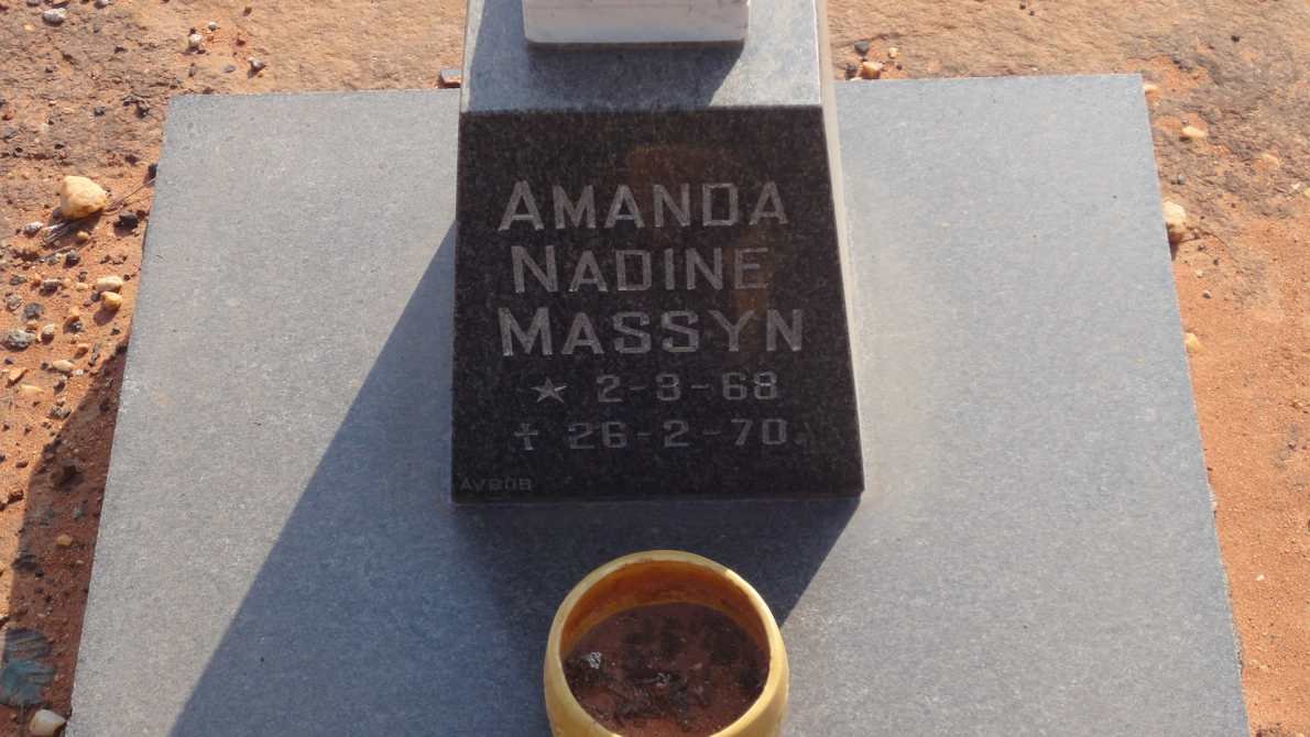 MASSYN Amanda Nadine 1968-1970