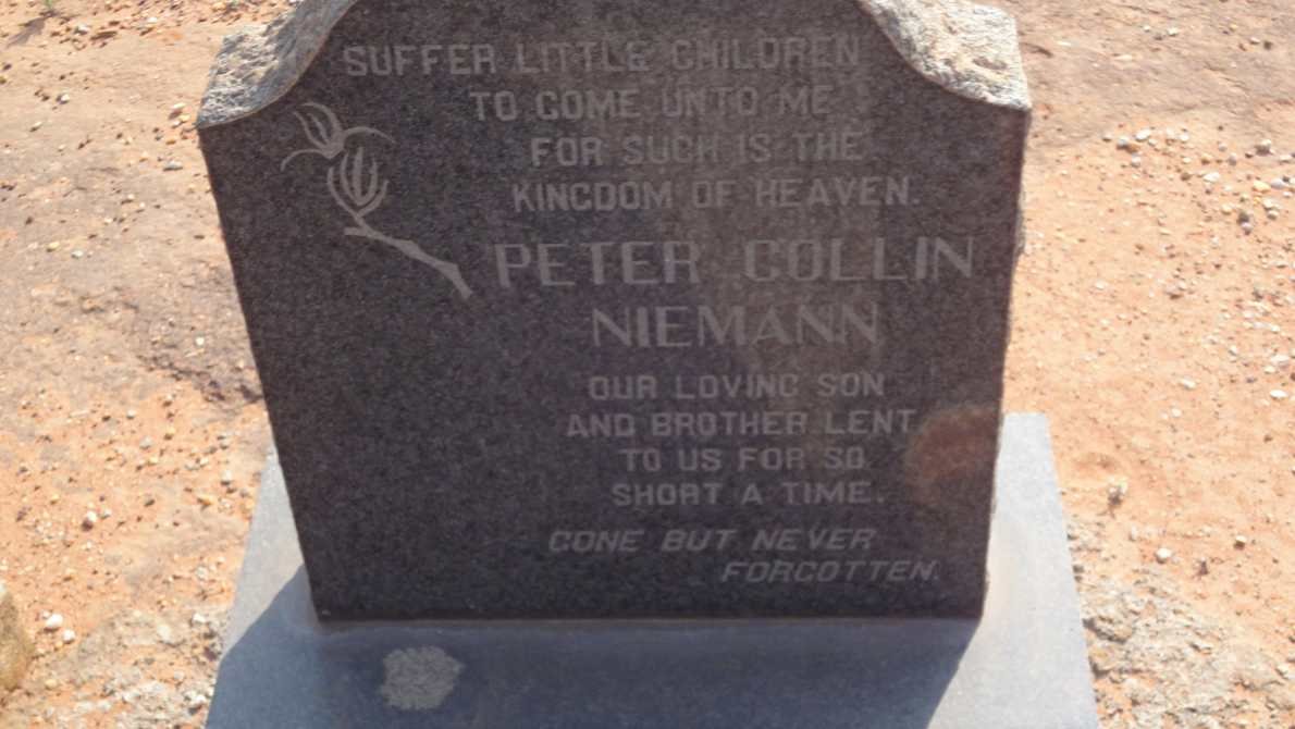 NIEMANN Peter Collin ?-?
