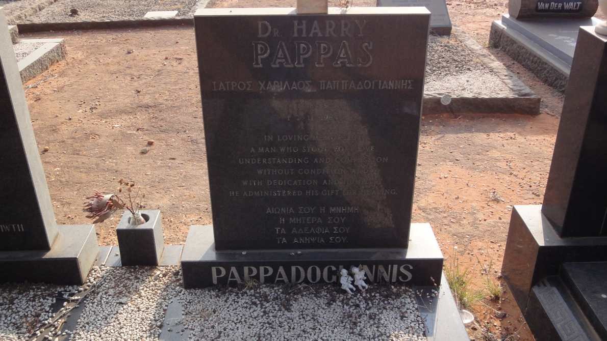 PAPPADOGIANNIS (aka PAPPAS) Harry