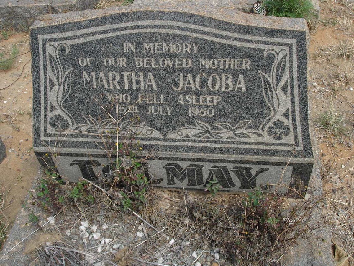 TOLMAY Martha Jacoba -1950