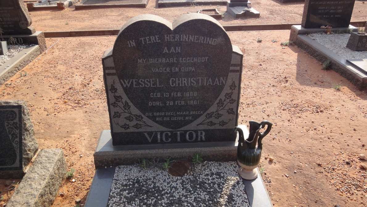 VICTOR Wessel Christiaan 1888-1961