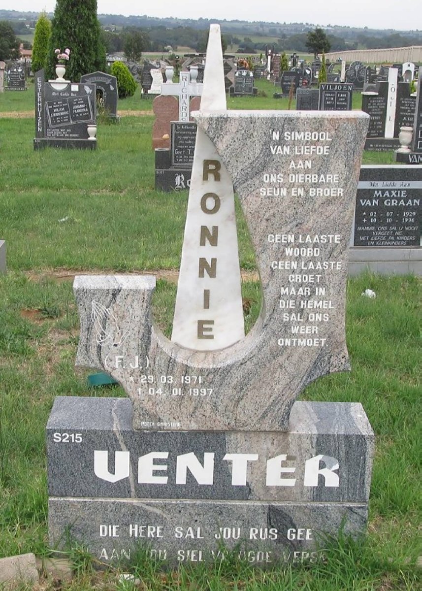 VENTER F.J. 1971-1997