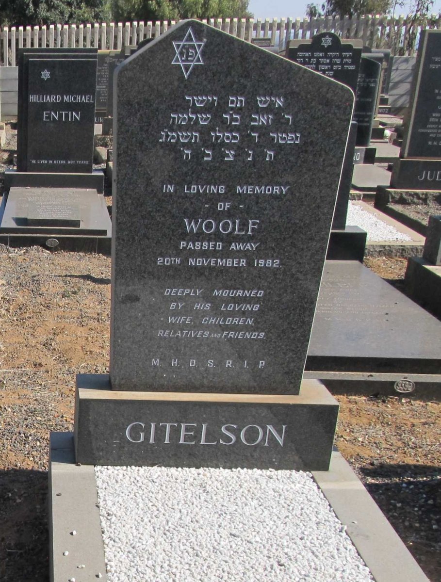 GITELSON Woolf -1982