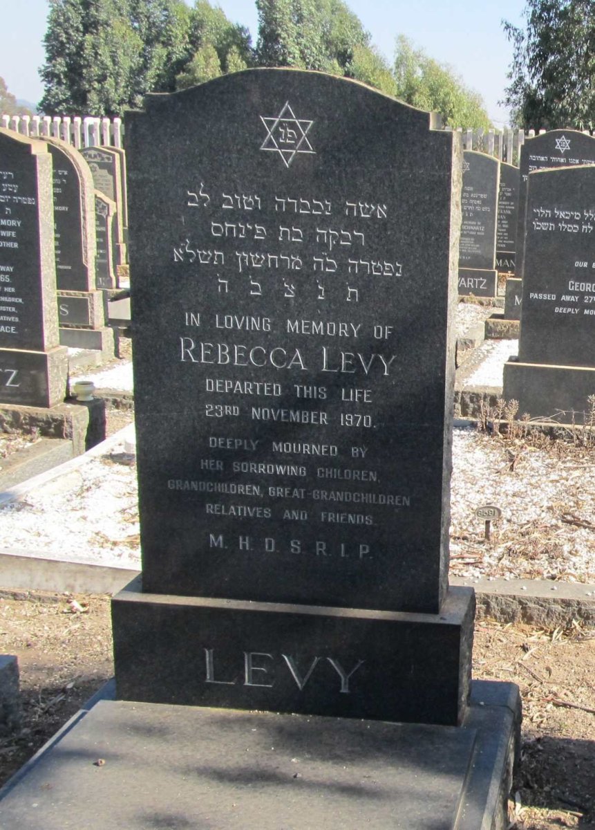 LEVY Rebecca -1970