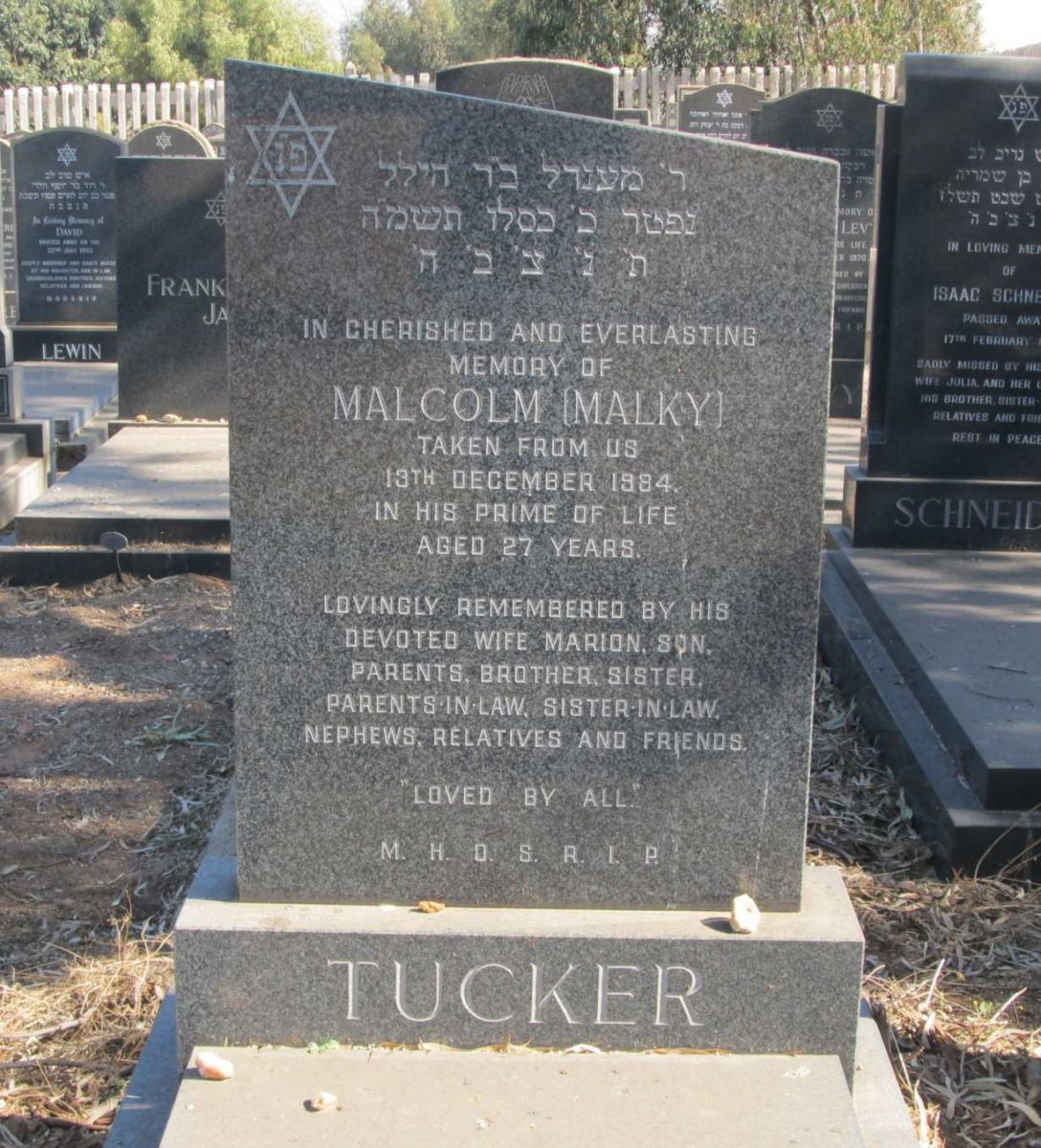 TUCKER Malcolm -1984