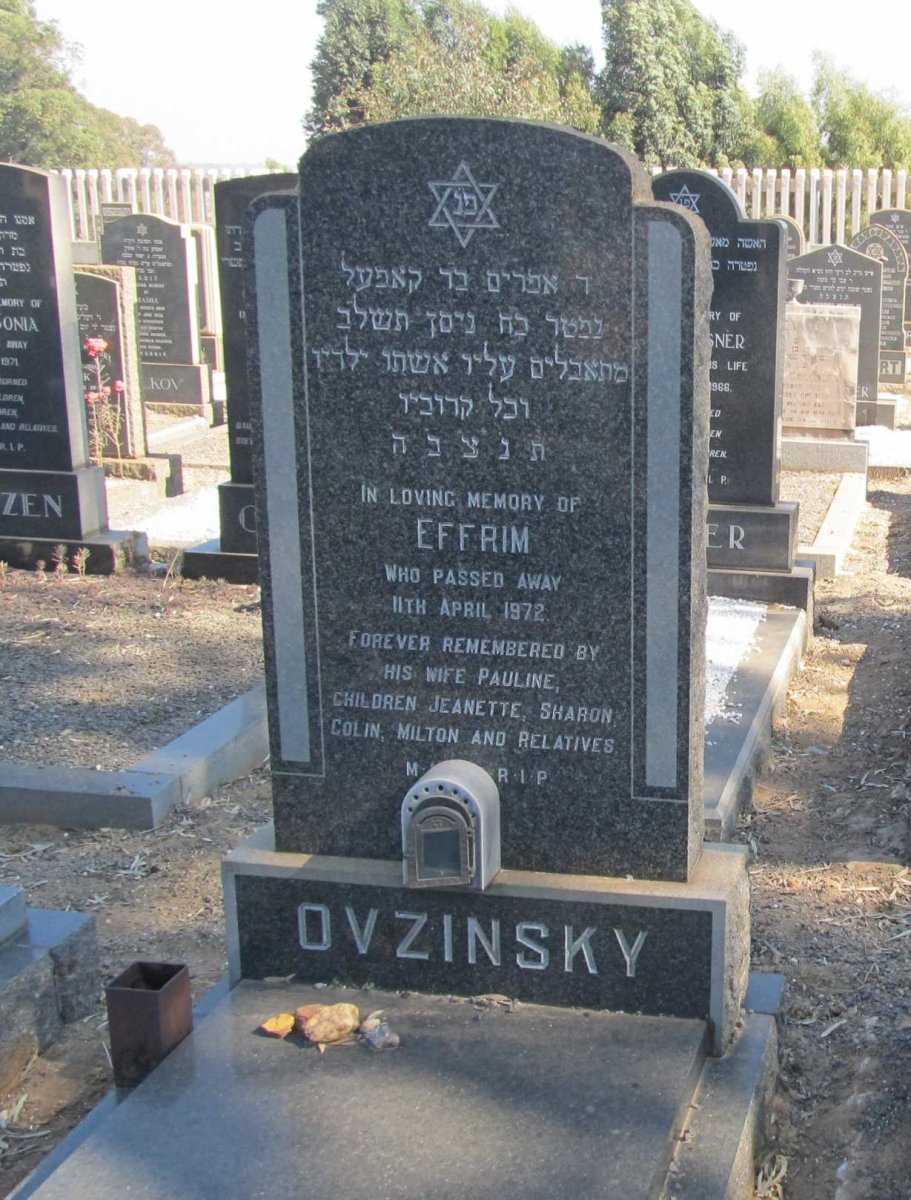 OVZINSKY Effrim -1972