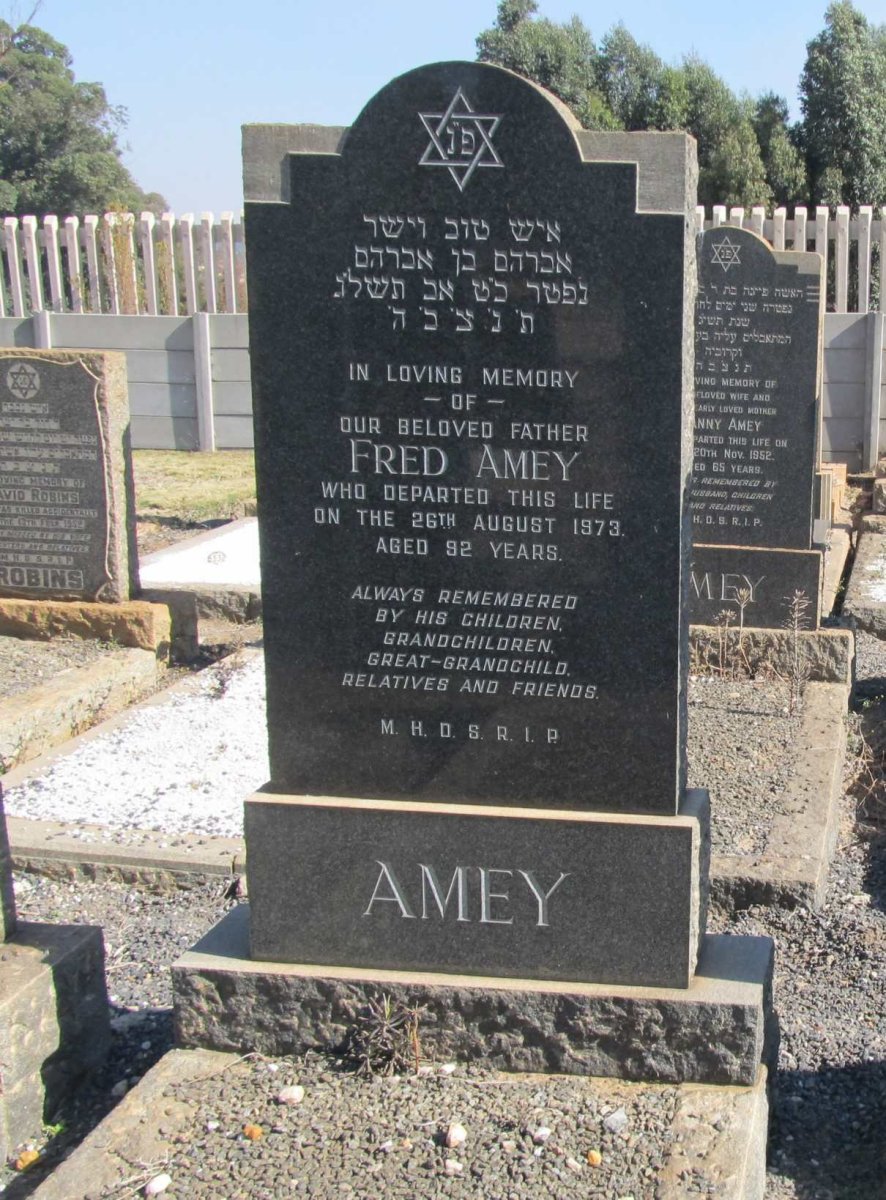 AMEY Fred -1973