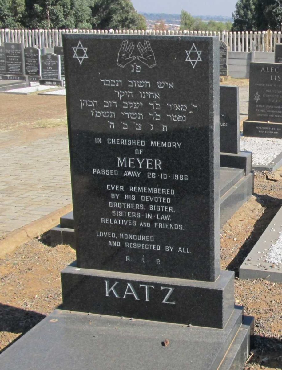 KATZ Meyer -1986