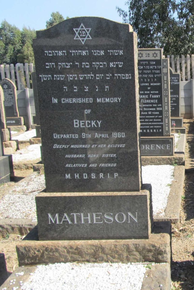 MATHESON Becky -1960