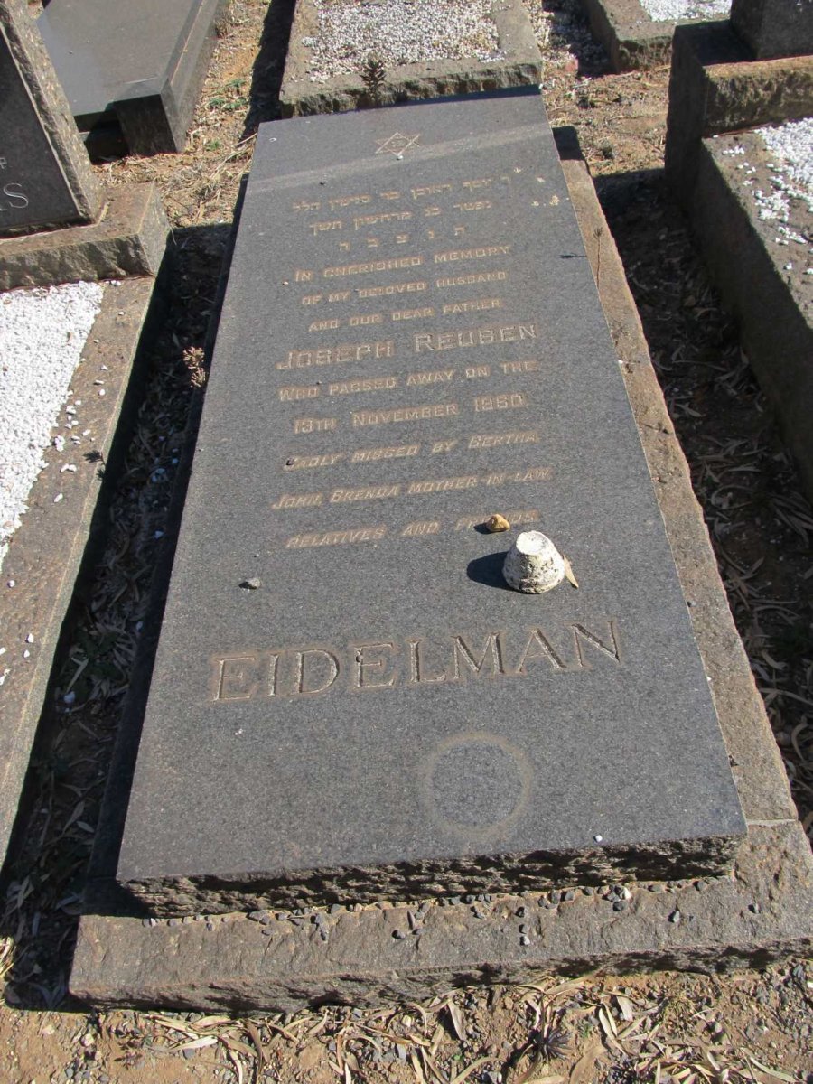 EIDELMAN Joseph Reuben -1960