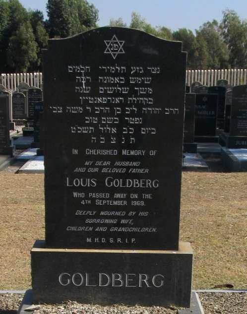 GOLDBERG Louis -1969