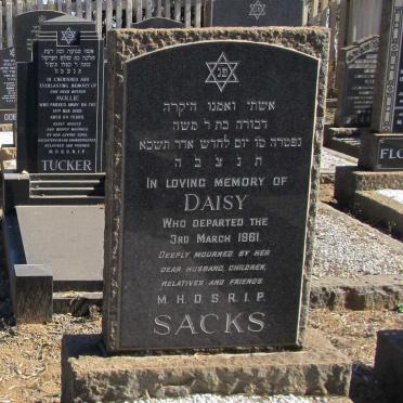 SACKS Daisy -1961