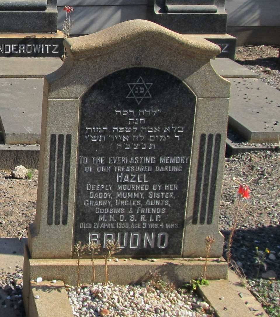BRUDNO Hazel -1950