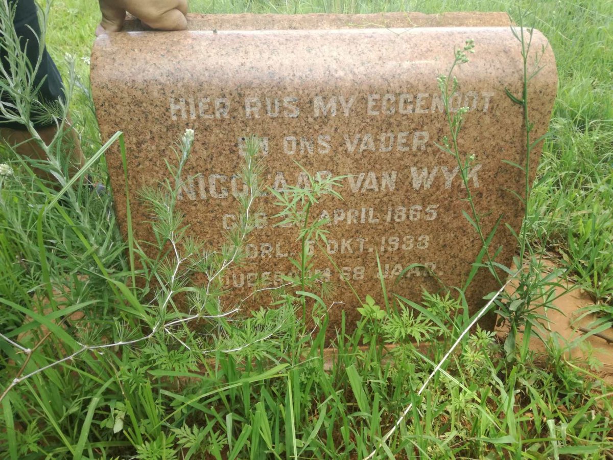 WYK Nicolaas, van 1865-1933