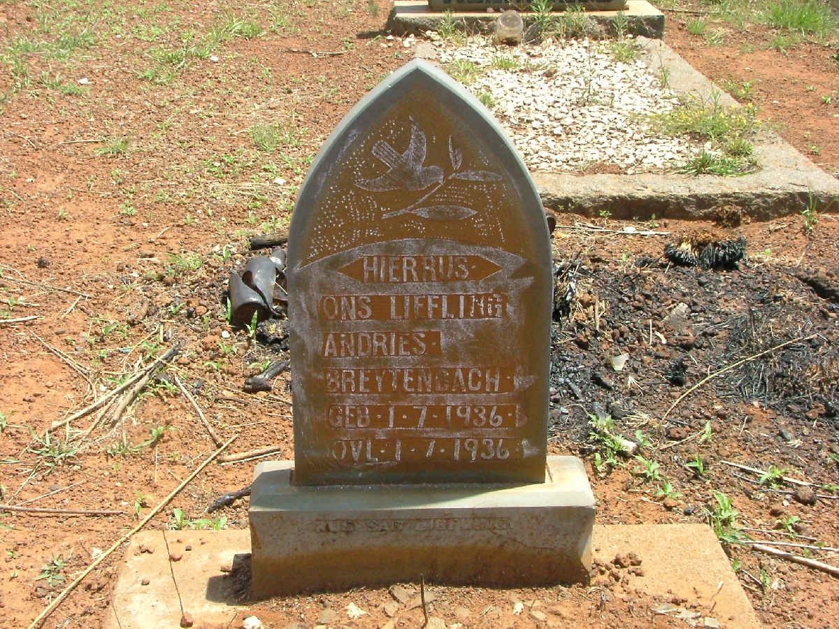 BREYTENBACH Andries 1936-1936