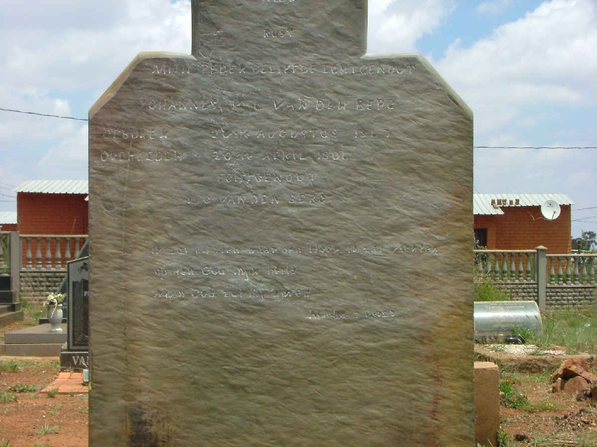 BERG Johannes ? L., van den