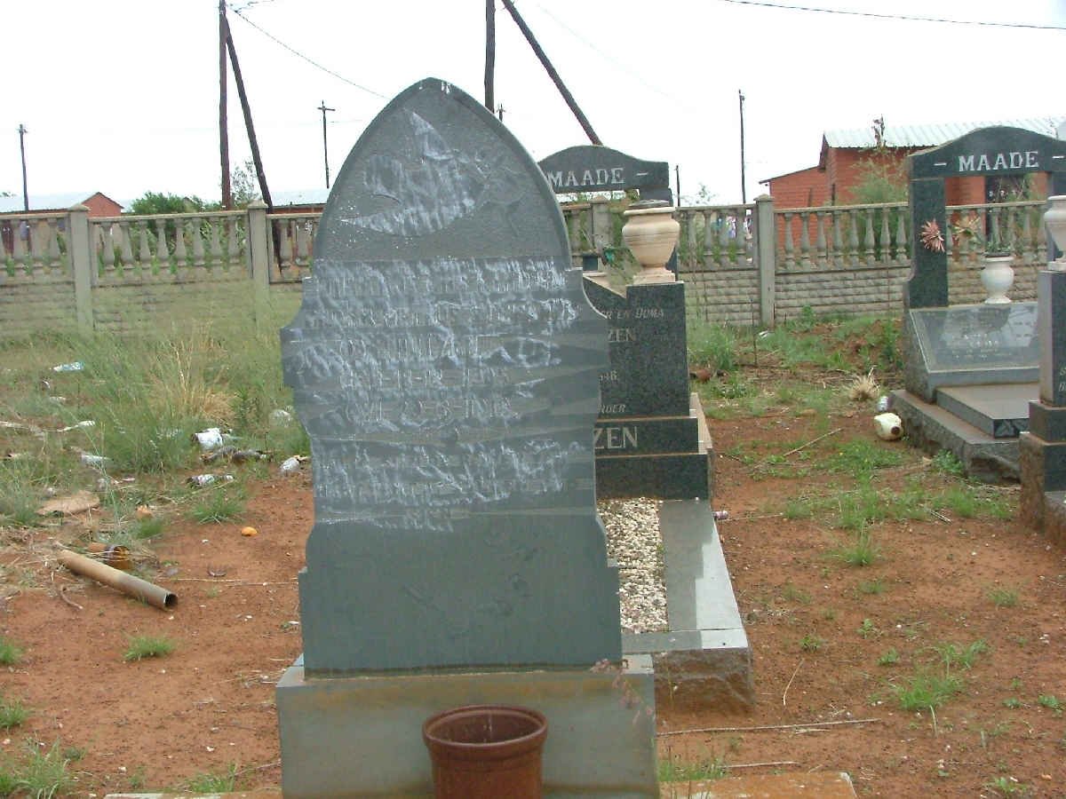 OOSTHUIZEN Petrus Stefanus 1905-1919