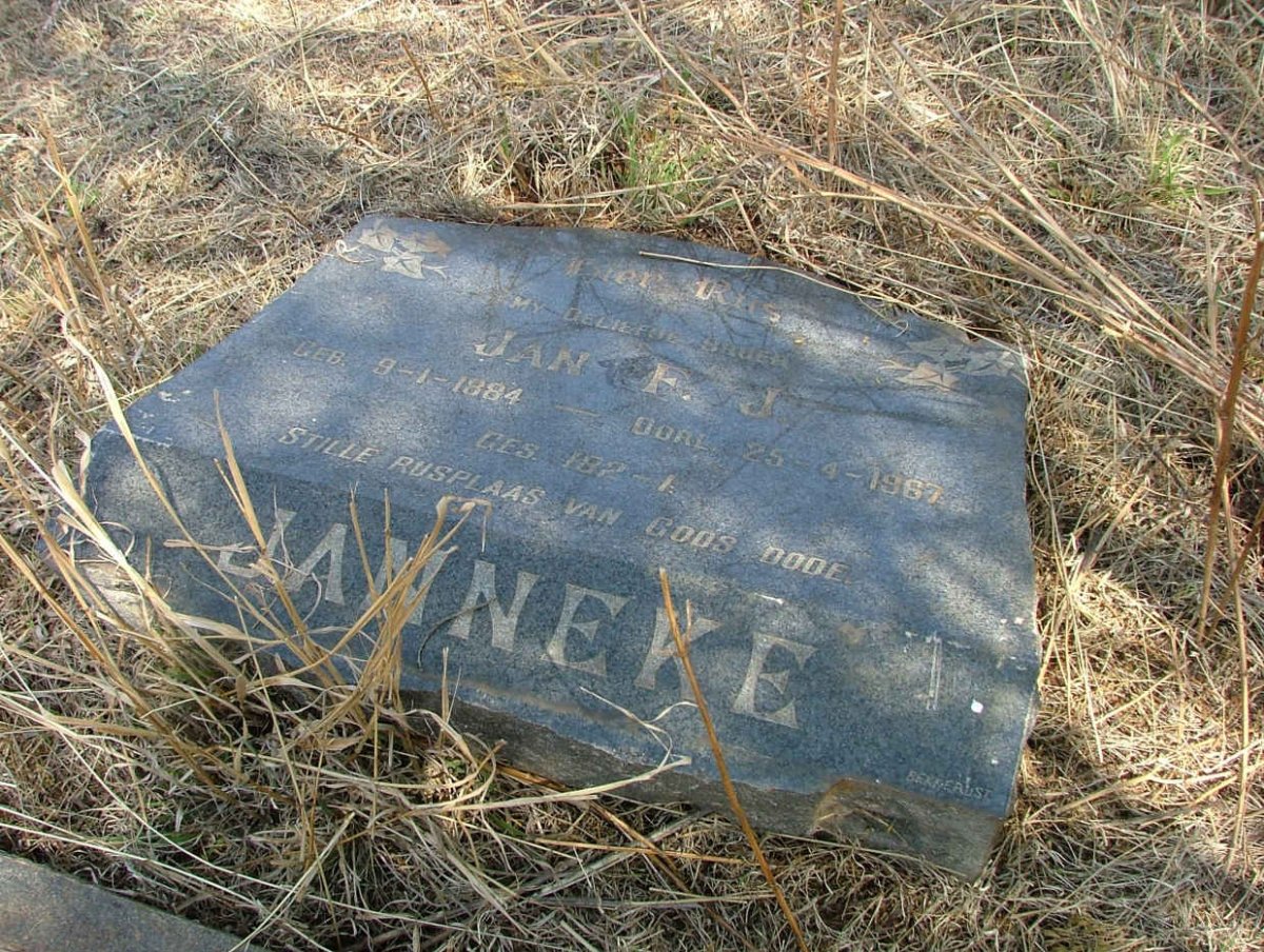 JANNEKE Jan F.J. 1884-1967