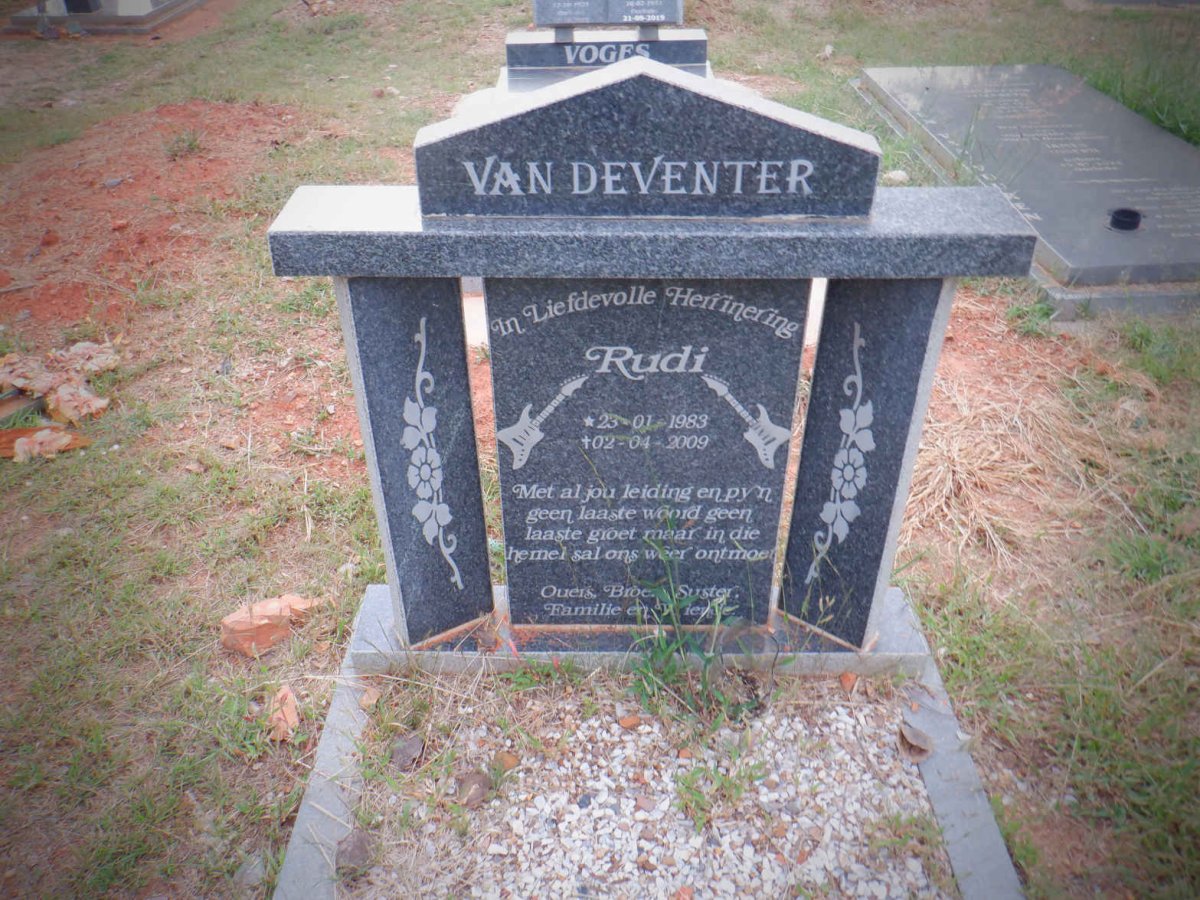 DEVENTER Rudi, van 1983-2009
