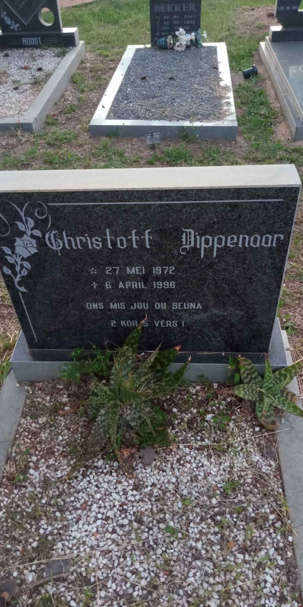 DIPPENAAR Christoff 1972-1996