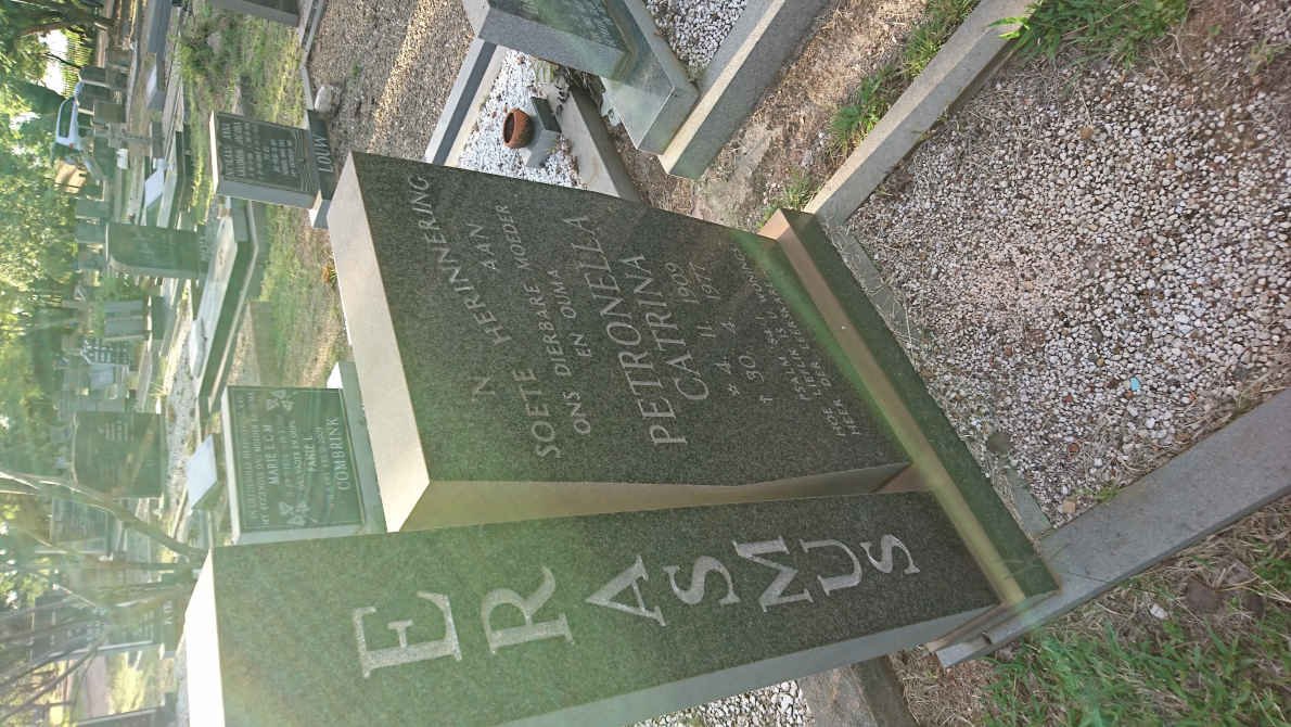 ERASMUS Petronella Catrina 1909-1977