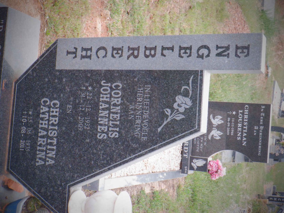 ENGELBRECHT Cornelis Johannes 1932-2009 &amp; Christina Catharina 1935-2011