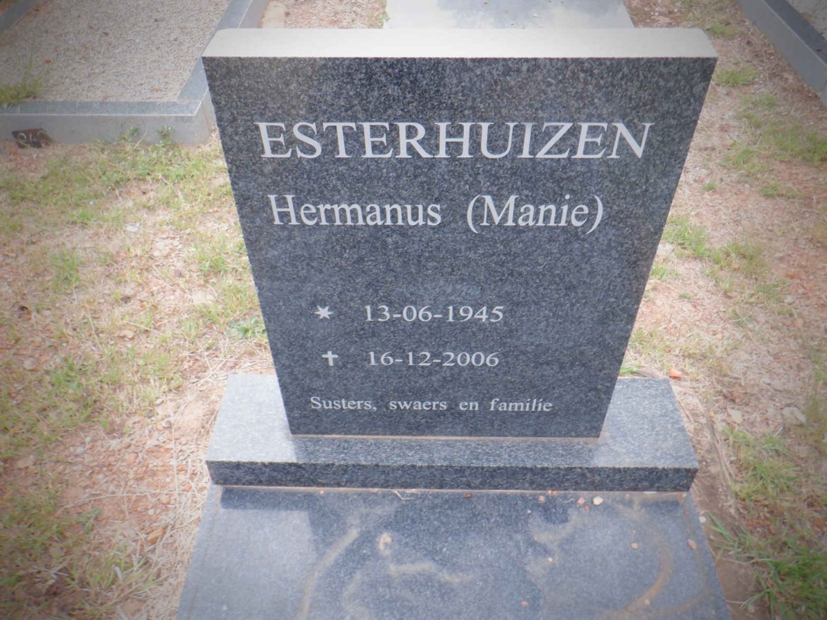 ESTERHUIZEN Hermanus 1945-2006