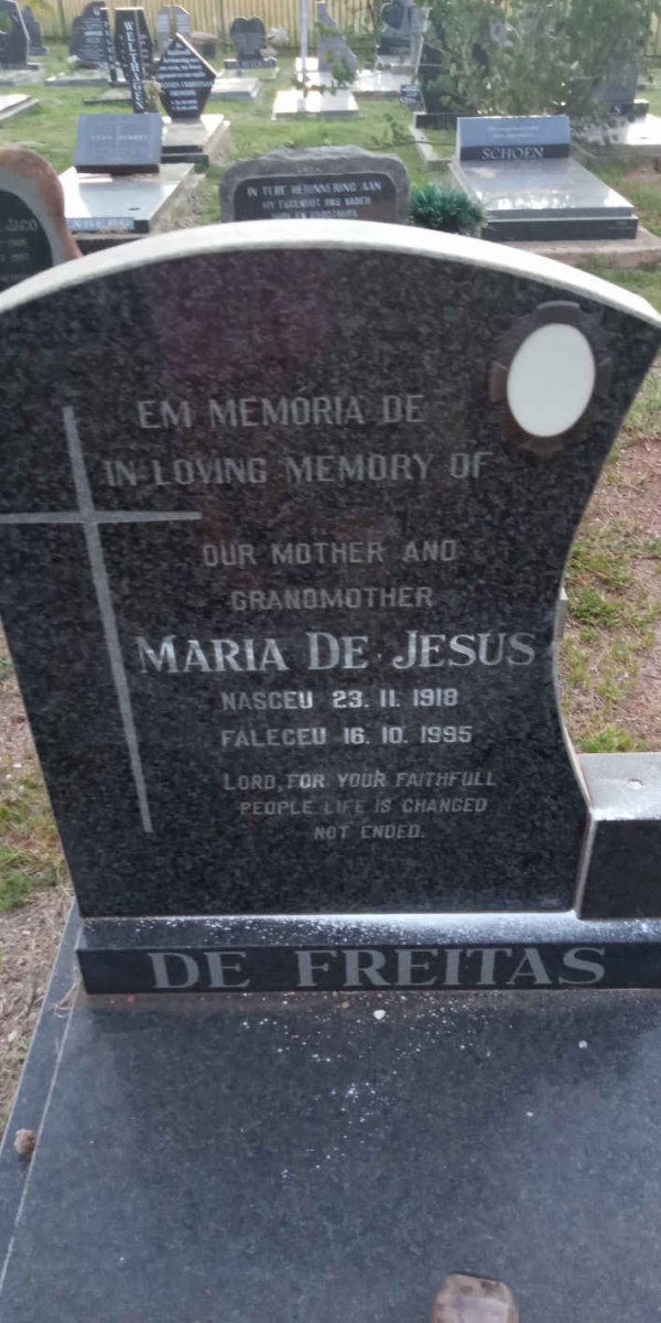 FREITAS Maria de Jesus, de 1918-1995