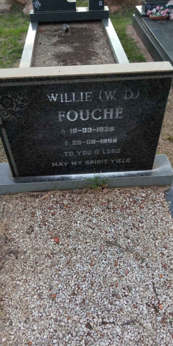 FOUCHE W.D. 1929-1995