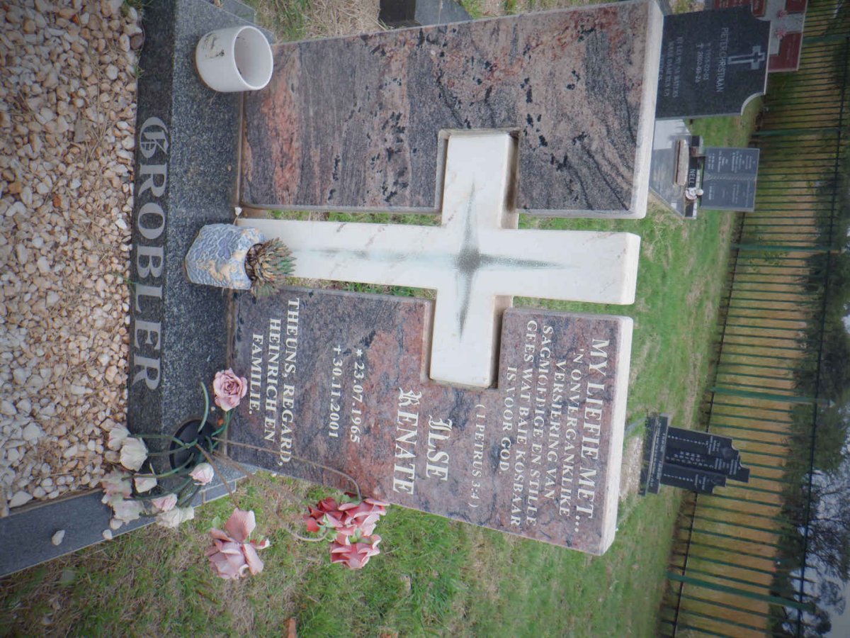 GROBLER Ilze Renate 1965-2001