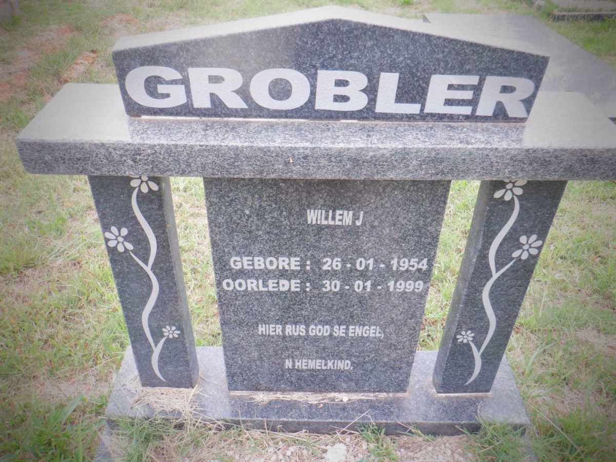 GROBLER Willem J. 1954-1999