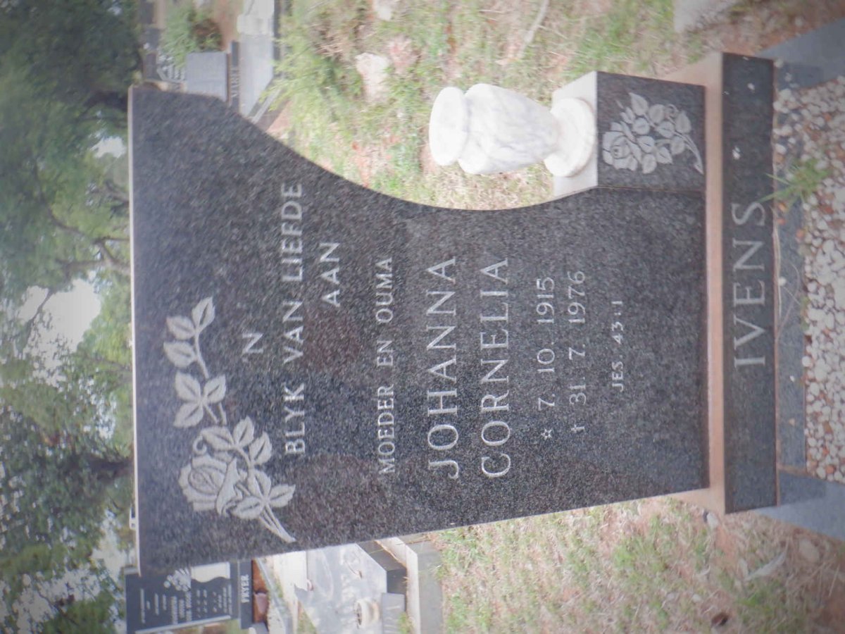 IVENS Johanna Cornelia 1915-1976
