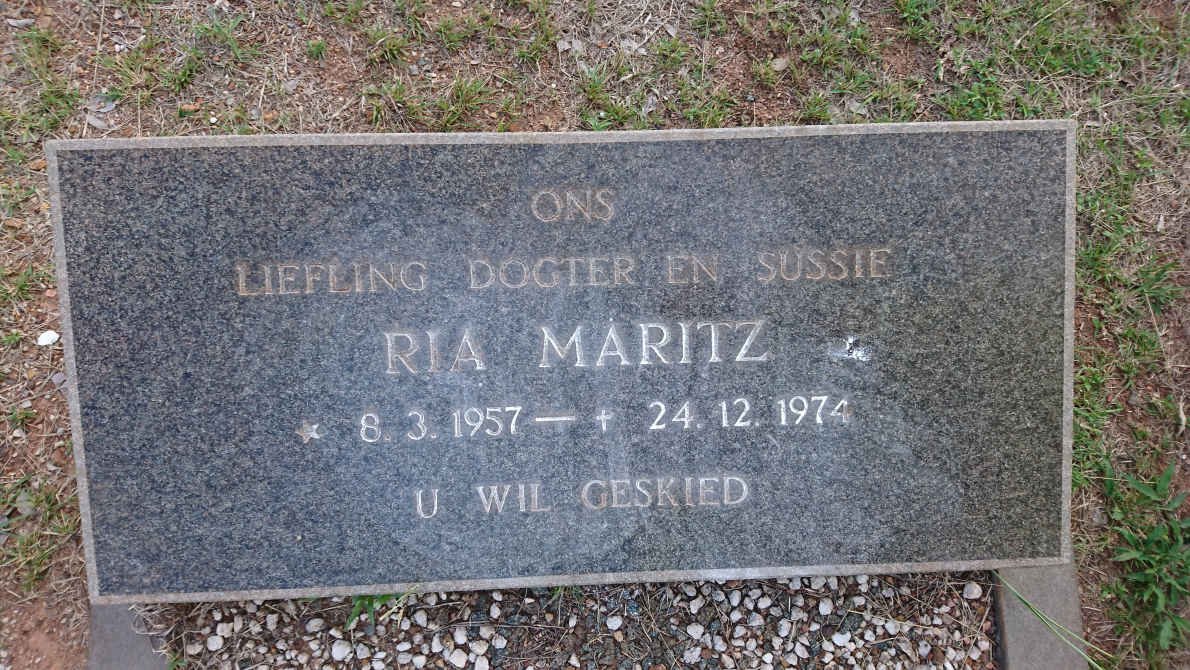 MARITZ Ria 1957-1974