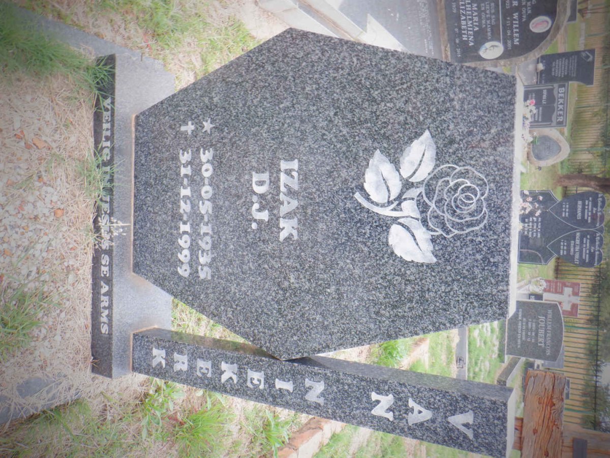 NIEKERK Izak D.J., van 1935-1999