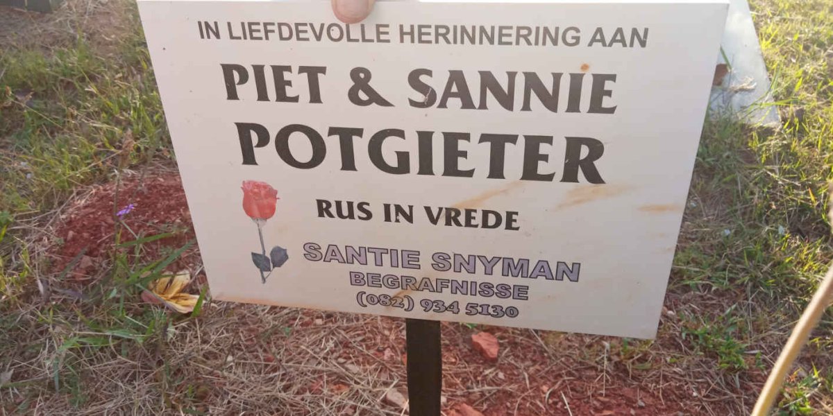 POTGIETER Piet &amp; Sannie