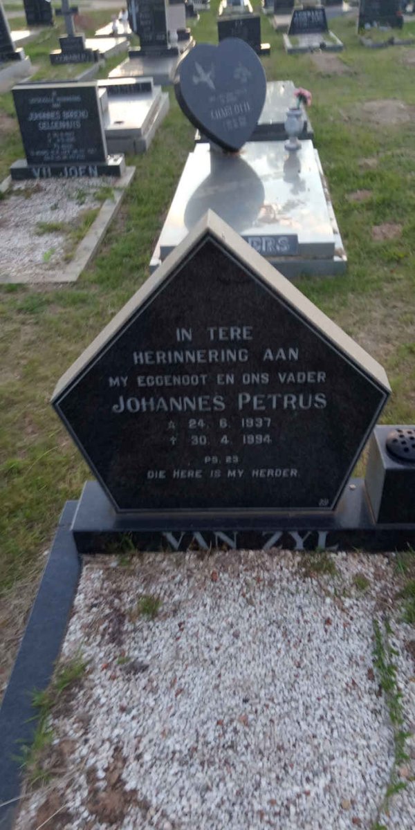 ZYL Johannes Petrus, van 1937-1994
