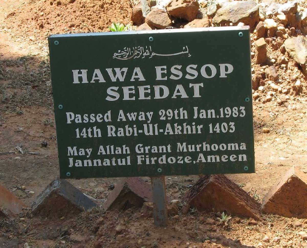 SEEDAT Hawa Essop -1983