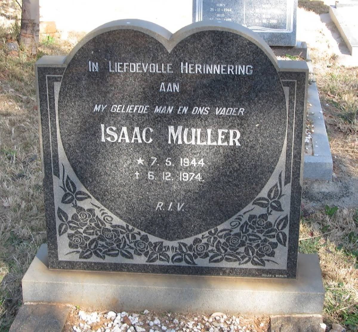 MULLER Isaac 1944-1974