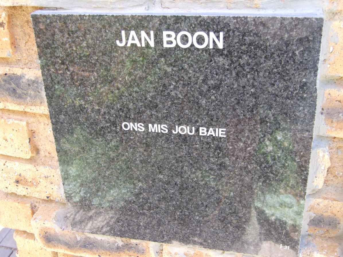 BOON Jan