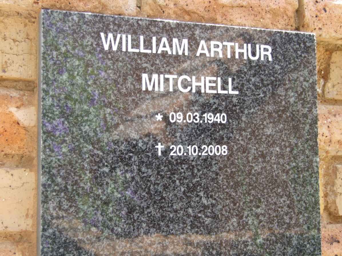 MITCHELL William Arthur 1940-2008