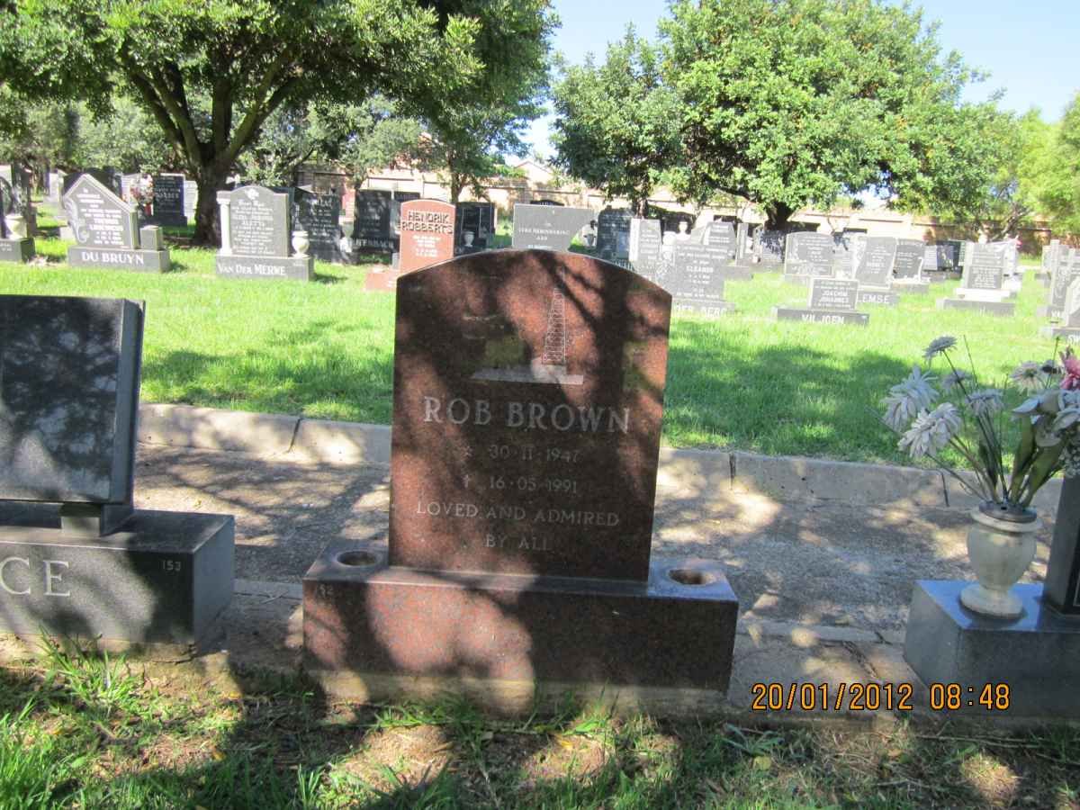 BROWN Rob 1947-1991