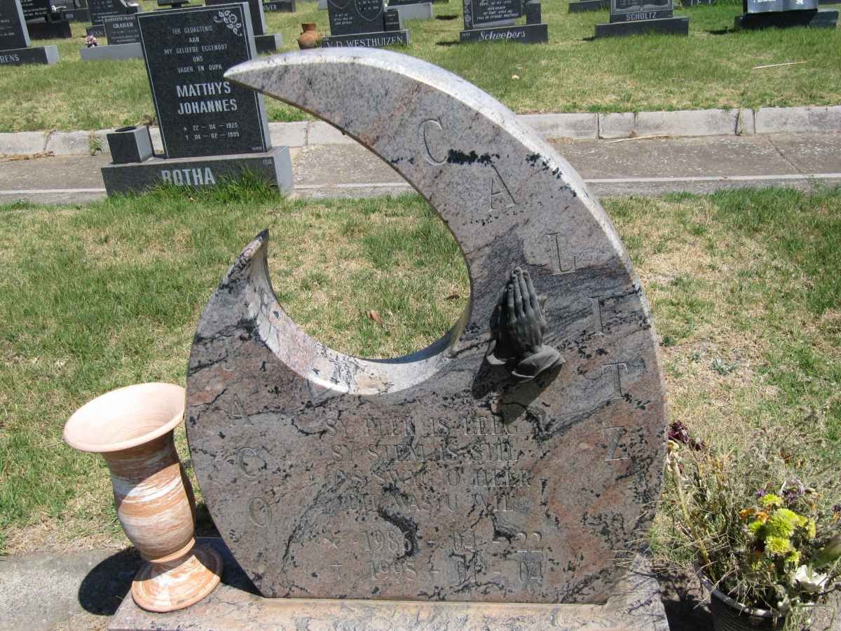 CALITZ Jaco 1986-1995
