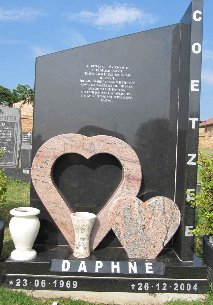 COETZEE Daphné 1969-2004