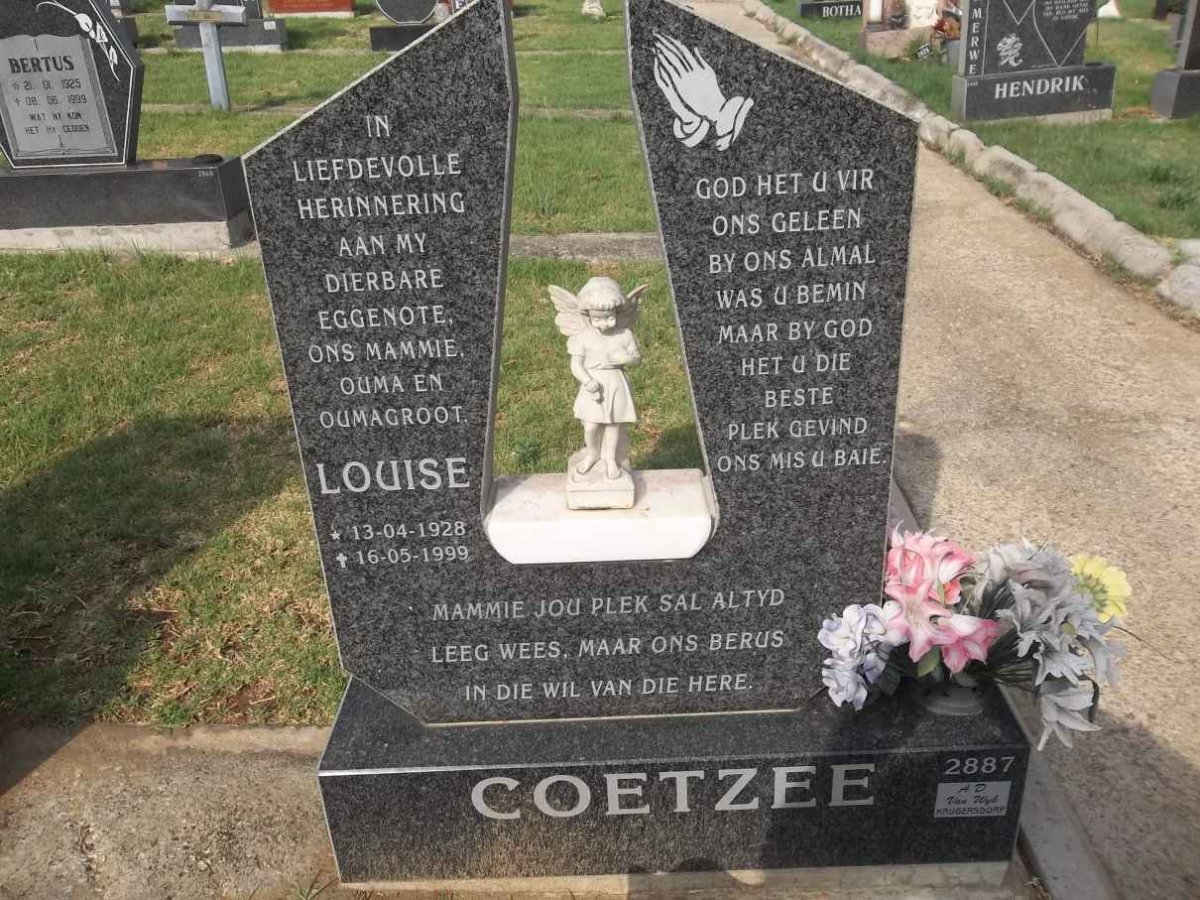 COETZEE Louise 1928-1999